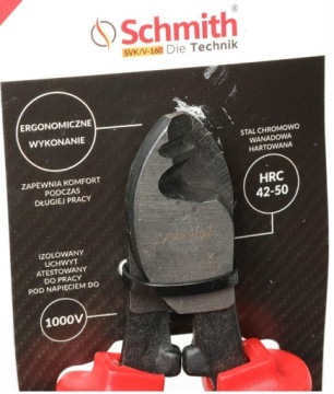 ЩИПЦЫ ДЛЯ КУСАЦИЙ ДЛЯ ИЗОЛИРОВАННОГО КАБЕЛЯ SCHMITH