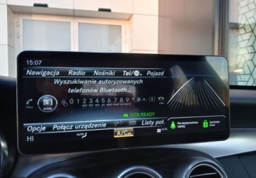 Mercedes Klasa C W205 Limuzyna 180 156KM 2018 Mercedes-Benz Klasa C C 180 9G-TRONIC Salon PL Vat Marza Apple Car Pla, zdjęcie 20