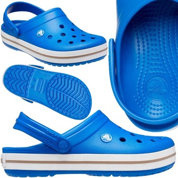klapki crocs damskie crocband 11016 lekkie chodaki 39-40 m7/w9