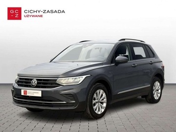 Volkswagen Tiguan II SUV Facelifting 1.5 TSI 150KM 2021 Volkswagen Tiguan 1.5 TSI 150KM Life DSG Kamera Keyless AktywnyTempomat LE