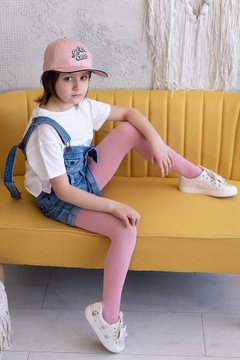 Колготки Agatka Knittex, размер 146-152, Малиновый