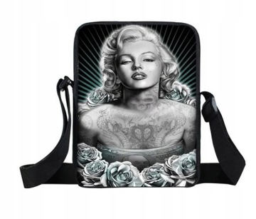 STYLOWA RETRO TOREBKA MROCZNA MARYLIN MONROE