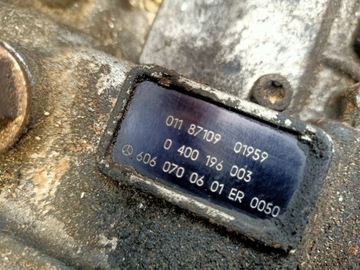 MERCEDES W210 ČERPADLO VSTŘIKOVAČE 6060700601ER 3.0TDCI