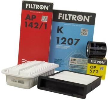 FILTRON ZESTAW FILTRÓW TOYOTA AYGO 1.0