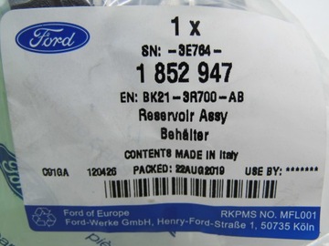 СИЛОВАЯ СИЛОВАЯ СИЛОВАЯ ЖИДКОСТЬ БАЧОК MONDEO MK4 FORD OE