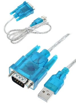 ADAPTER PRZEJŚCIÓWKA KABEL USB 2.0 NA RS232 COM PORT SZEREGOWY RS232
