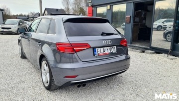 Audi A3 8V 2016 Audi A3 Sportback 2.0Benz Automat Navi climatronic szyberdach 1 rej 2017 b, zdjęcie 39