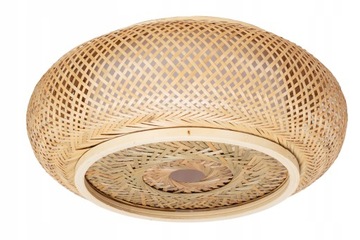 Lampa APP1253 naturalna pleciona bambusowa boho