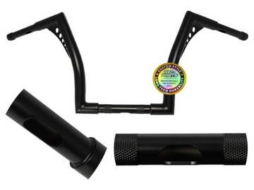 Kierownica motocyklowa czarna 12 calowa APE 1 cal