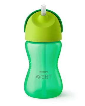 AVENT Kubek niekapek bidon ze słomką 300ml 12m+ BOY