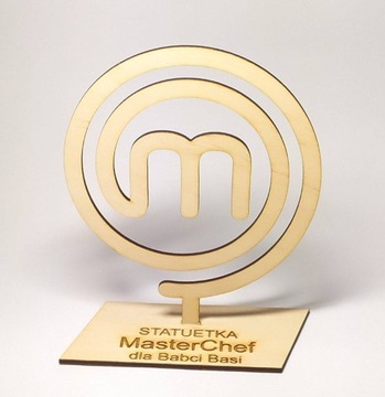 STATUETKA MASTERCHEF GRAWEREM PREZENT
