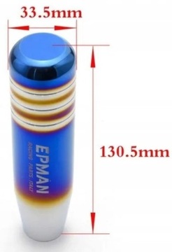 РУЧКА ПЕРЕКЛЮЧЕНИЯ ПЕРЕДАЧ MUGEN АЛЮМИНИЕВАЯ EPMAN