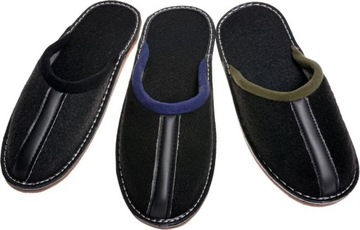 ТАПОЧКИ МУЖСКИЕ ВОЙЛОЧНЫЕ графит 44