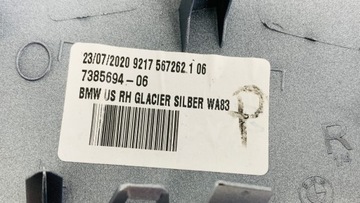BMW X2 F39 F45 PRAVÁ POUZDRO ZRCÁTKO WA83