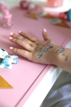 Детские моющиеся татуировки Djeco - Единороги