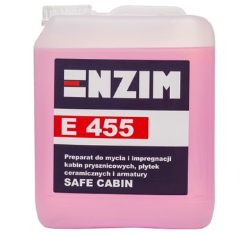 Enzim E455 Preparat do mycia i impregnacji kabin prysznicowych 5 l