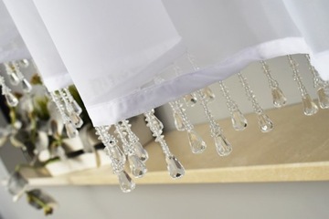 ХРУСТАЛЬНЫЕ БУСИНЫ ДЛЯ ШТОР НА ПЛЯЖАХ 3 СМ.