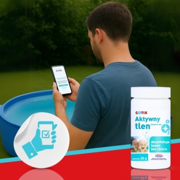 Активный кислород для плавательных бассейнов джакузи SPA Химия для бассейнов без таблеток хлора 1KG