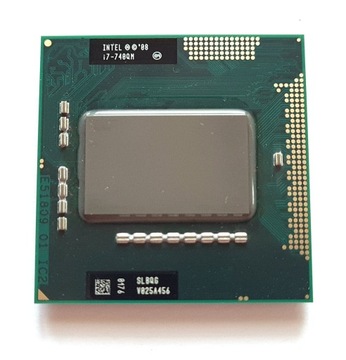 CPU Intel Core i7-740QM 1,73GHz / 2.93GHz / 6MB