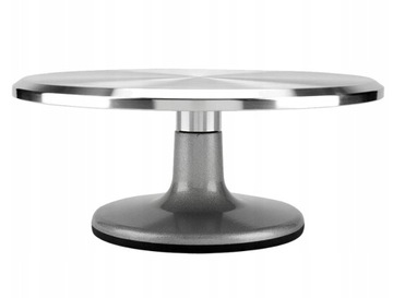 ПРОФЕССИОНАЛЬНАЯ ВРАЩАЮЩАЯСЯ ТАРЕЛКА ДЛЯ ТОРТА 25СМ