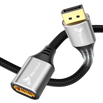 Przedłużacz DisplayPort 1.4 DP 8K 4K@144Hz HDR 1M