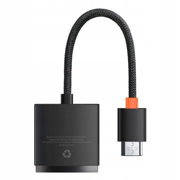 Конвертер серии BASEUS Lite Адаптер HDMI-VGA