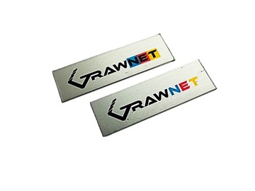 Tabliczka z aluminium z kolorowym nadrukiem 100 szt.