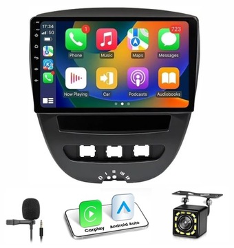RADIO ANDROID GPS BT CITROEN C1 PEUGEOT 107 TOYOTA AYGO 2005-2014 WIFI 32GB