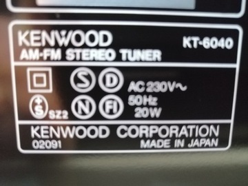 ТЮНЕР KENWOOD KT-6040