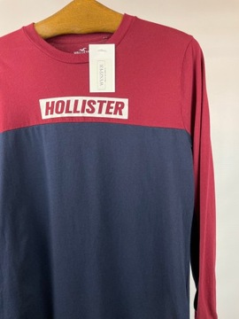 Bluzka męska long sleeve HOLLISTER r.S 100% cotton