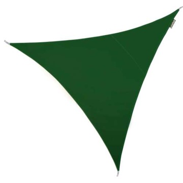 Pepita Deluxe trójkątna żaglówka przeciwsłoneczna 3x3x3m 160g/m2 #zielony