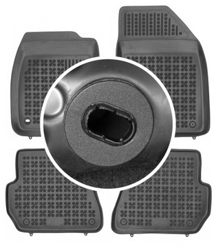 Ford Fiesta MK5 2002-2006 Dywaniki do auta