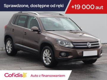 Volkswagen Tiguan I SUV Facelifting 2.0 TDI CR DPF BlueMotion 140KM 2012 VW Tiguan 2.0 TDI, Salon Polska, Serwis ASO, 4X4