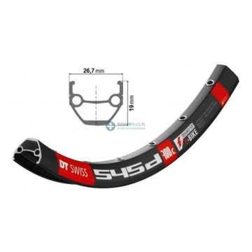 Обод электронного велосипеда MTB DT SWISS 545d 700C, 32 отверстия, ДИСК