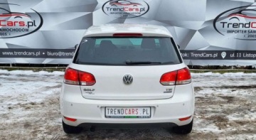 Volkswagen Golf VI Hatchback 5d 1.2 TSI 105KM 2011 Volkswagen Golf 105 KM Ksenon Led 5 drzwi bezwypadkowy serwisowany Gwaranc, zdjęcie 8