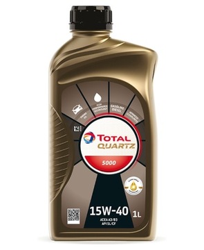 TOTAL OLEJ TOTAL QUARTZ 15W40 1L 5000 SL/CF / A3/B3