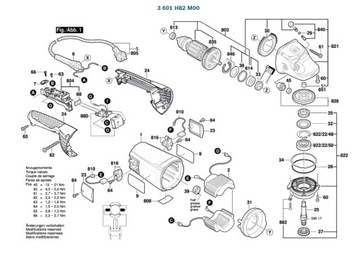 Насадка для угловой шлифовальной машины BOSCH GWS22-230JH M00