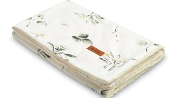 ПЛЮШЕВОЕ ОДЕЯЛО ОЛИВКОВОЕ 80x100