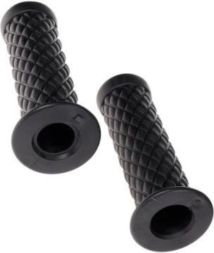 Универсальная ручка для мотоцикла черная ЗАКРЫТАЯ