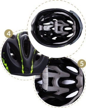 ЛЕГКИЙ РЕГУЛИРУЕМЫЙ ВЕЛОСИПЕДНЫЙ ШЛЕМ ERCOLE С ОЧКАМИ