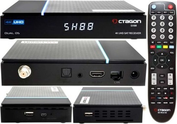 OCTAGON SX88 V2 4K UHD S2+IP ENIGMA DUAL OS OSCAM