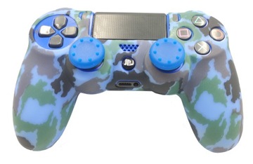 ETUI SILIKON OSŁONA POKROWIEC NA PADA PS4 +2 GRIPY