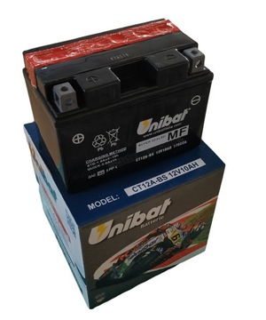UNIBAT CT12A-BS YT12A-BS 10Ач 175А аккумулятор