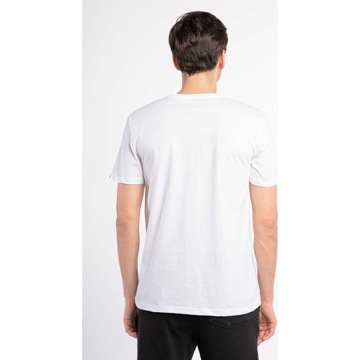 QUIKSILVER T-Shirt Comp EQYZT06534 Biały Regular Fit