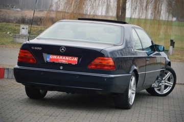 Mercedes Klasa S W140 Coupe 6.0 SEC/CL 394KM 1995 S 600 6.0 v12 Coupe 394PS SEC W140 Klasyk Jak Nowy Zadbany dla Konesera!, zdjęcie 3