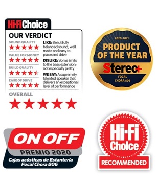 FOCAL CHORA 806 DARKWOOD + PIONEER SX-10AE ЧЕРНЫЙ