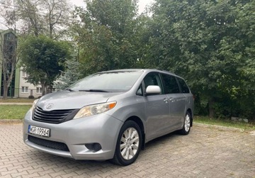 Toyota Sienna III 3.5 V6 266KM 2012 Toyota Sienna 3.5 BLPG 266Ps 4x4 Automat Navi 7 foteli Kamera Bezwypadkowa, zdjęcie 8