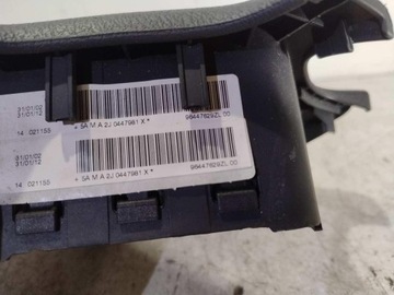 AIRBAG ULOŽENÍ VZDUCHOVÁ ŘIDIČE XSARA PICASSO 96447629ZL