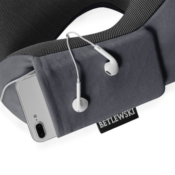 BETLEWSKI Дорожная подушка с пеной с эффектом памяти, мягкая и удобная для автомобиля.