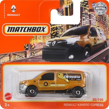 RENAULT KANGOO ŚLUSARZ MATCHBOX H WHEELS